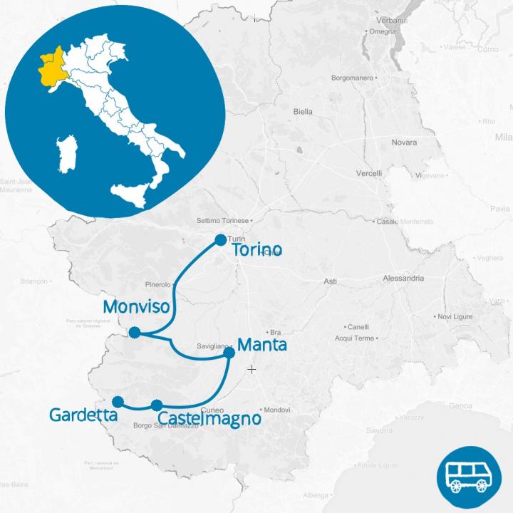 Map Alpi Sud
