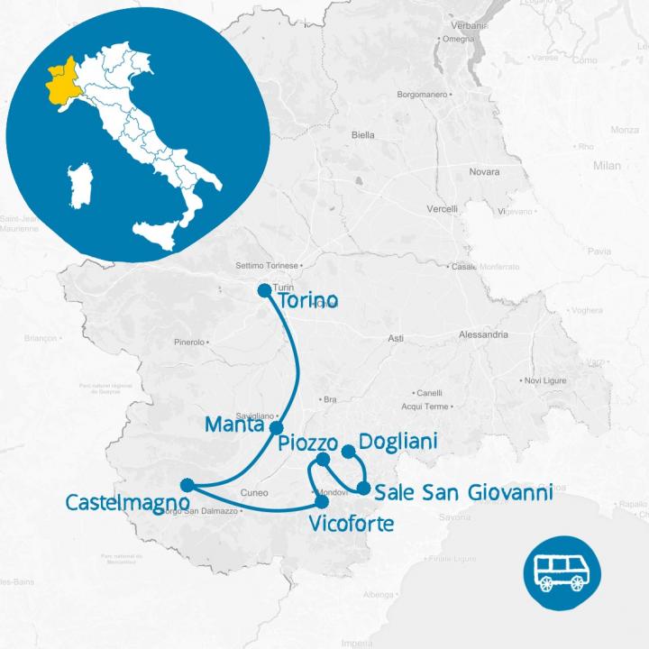 Tour Lavanda map
