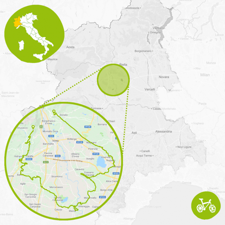Mappa Ami ebike-mtb