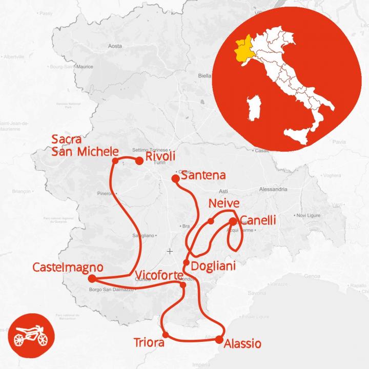 5 days by motorcycle