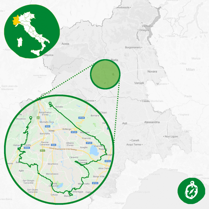 Mappa Cammino Morenico