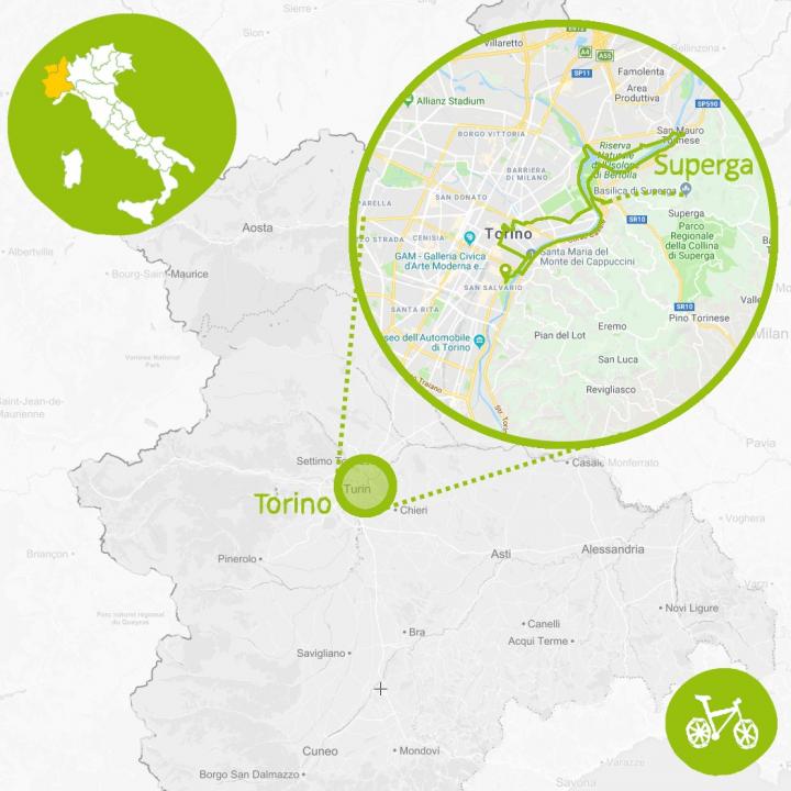 Tour map
