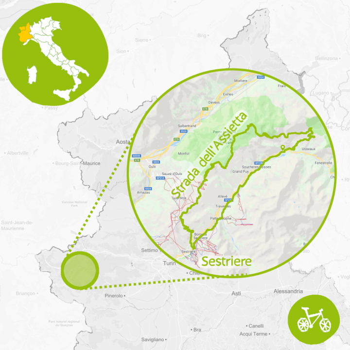 ebike map assietta