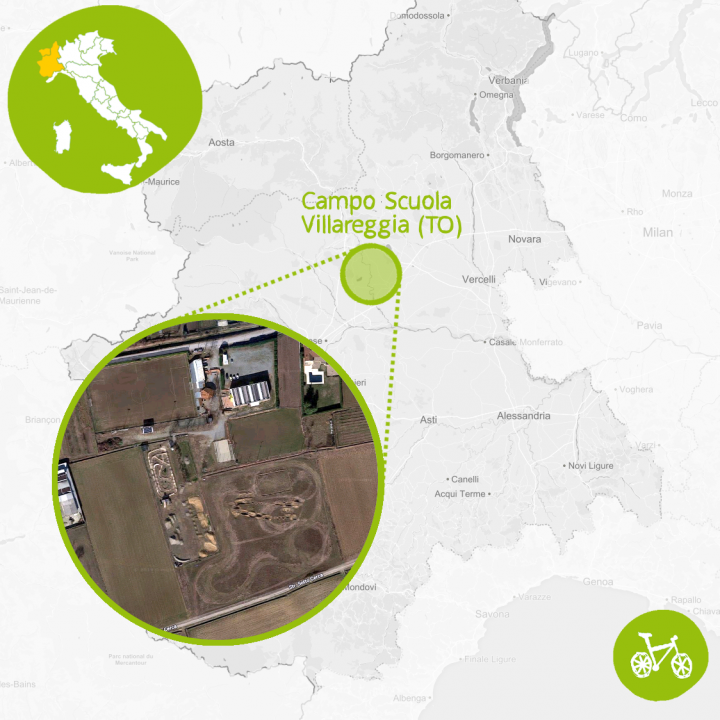 E-bike training course map