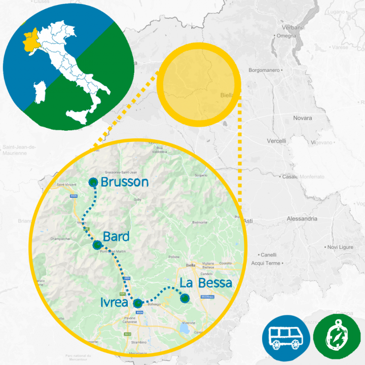 Giroola Trekking Gold map