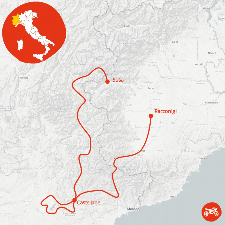mappa moto verdon giroola