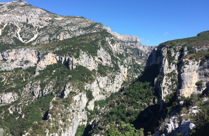 Verdon moto panorama