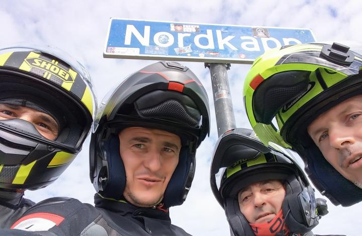 bikers al cartello Nordkapp