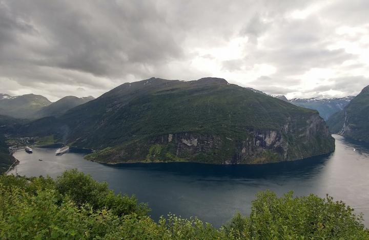 Love boats (Geirangerfjord)