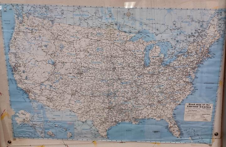 USA road map